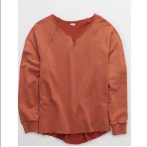 Aerie V Oversized Sweatshirt